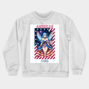 Bluesky Freedom Fairy Crewneck Sweatshirt